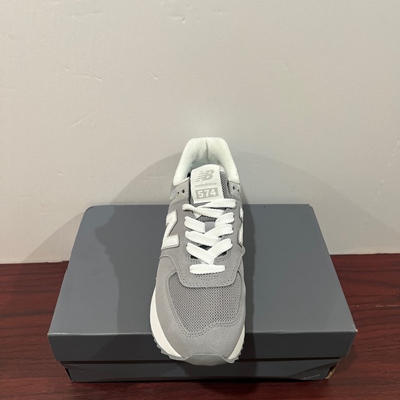 New Balance, 574+, WL574ZSD, Grey & White - Picture 5 of 14